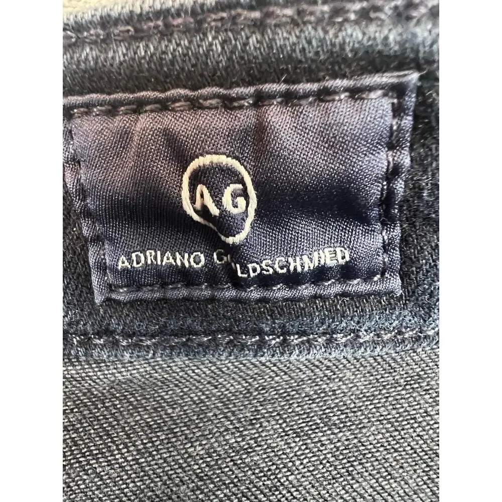 AG Farrah Skinny Ankle Jeans High Rise Denim Dark Wash - 27